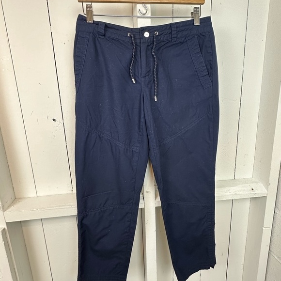Lauren Ralph Lauren Active Blue Ankle Length Casual Navy Blue Pants Size 4 - Picture 4 of 10